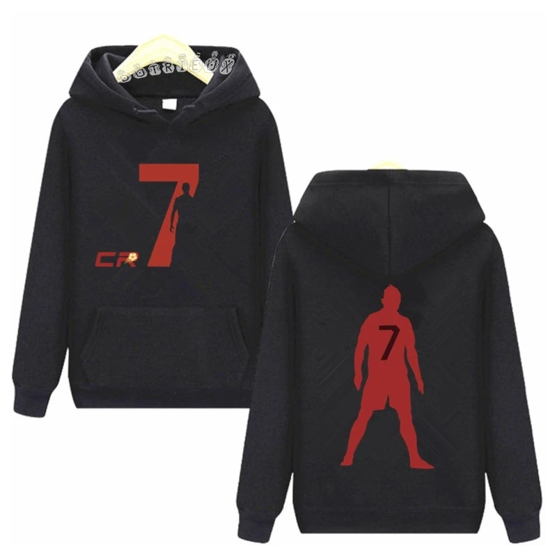 CR7 Hoodies Men's Women Sweatshirts Football Star Graphic Letter Printed New Design Luxury Streetwear Pullovers Hooded Shirt