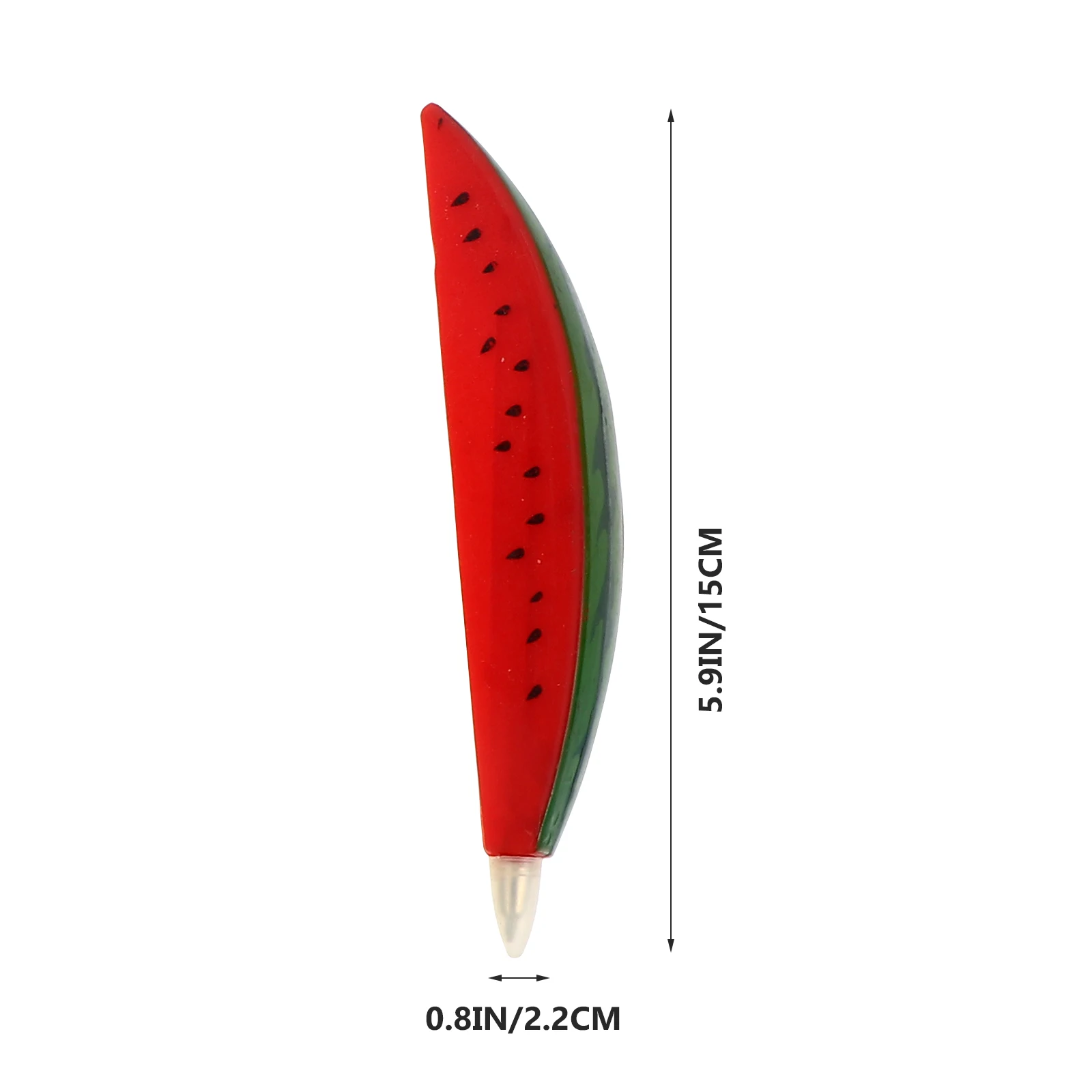 

7 Pcs Cartoon Fruit Pen Fun Pens for Teens Neutral Student Watermelon Writing Plastic