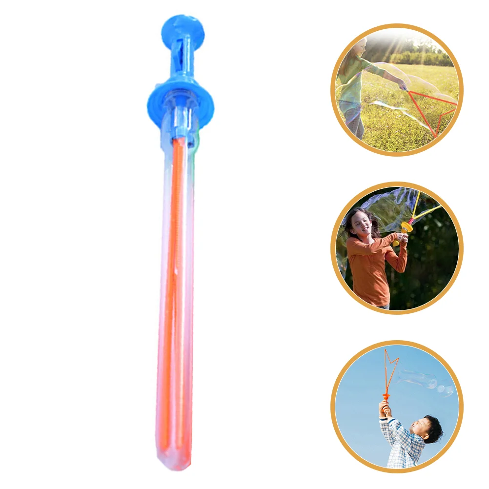 Kinderen Bubble Wands Vormige Kleurrijke Bubble Sticks Bubble Maker Party Favor Verjaardagscadeau (45cm, Willekeurige Kleur)