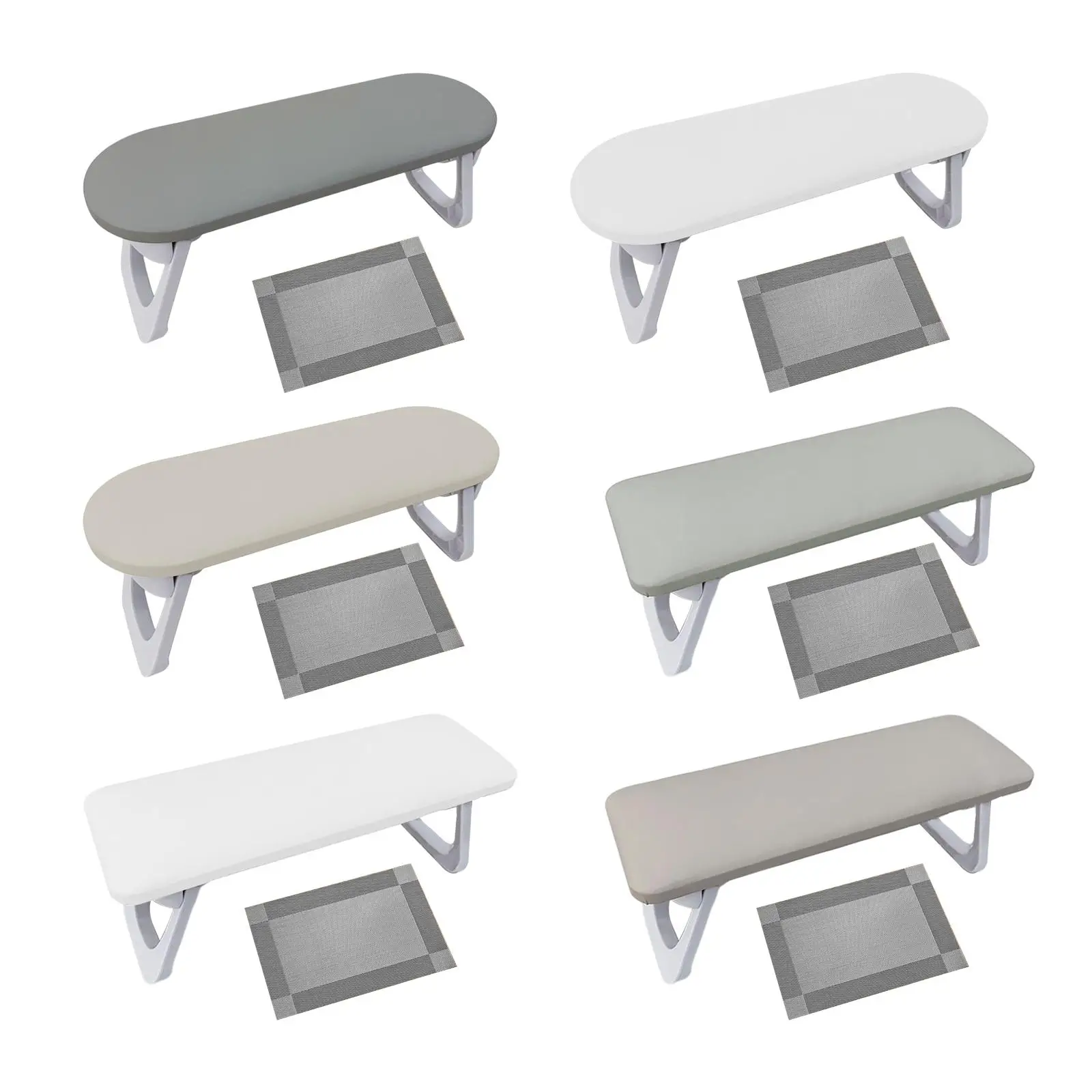 Hand Rest for Nail DIY Foldable Hand Rest Stand Nail Folding Hand Pillow for Nail Techs Use Nail Salon Table Technician Use