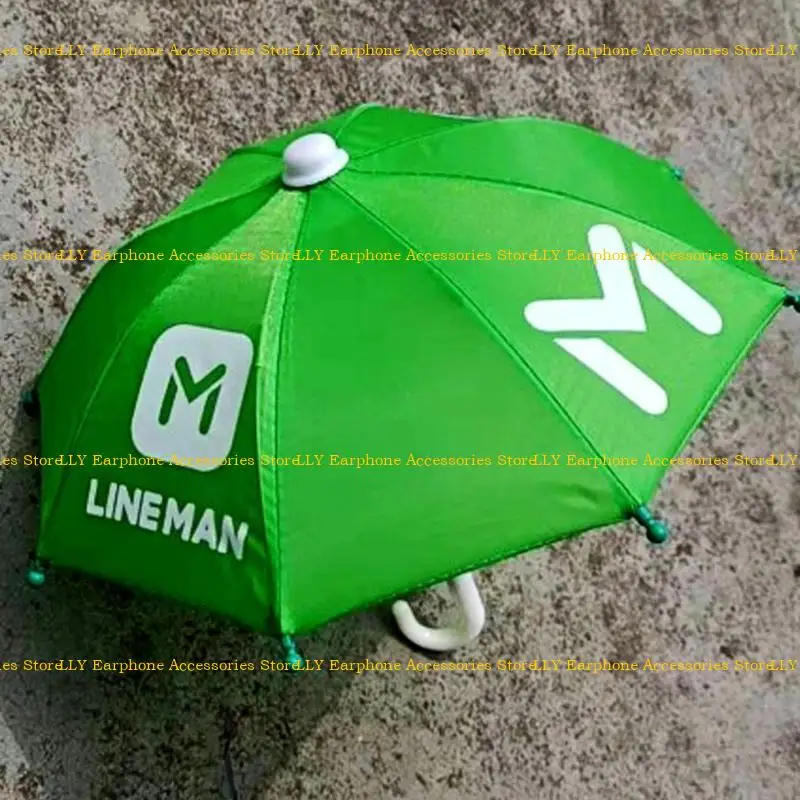 

462E for Creative Cellphone Mini Umbrella for Motorcycle Durable Decorative Umbrella Waterproof Decor Mini Umbre