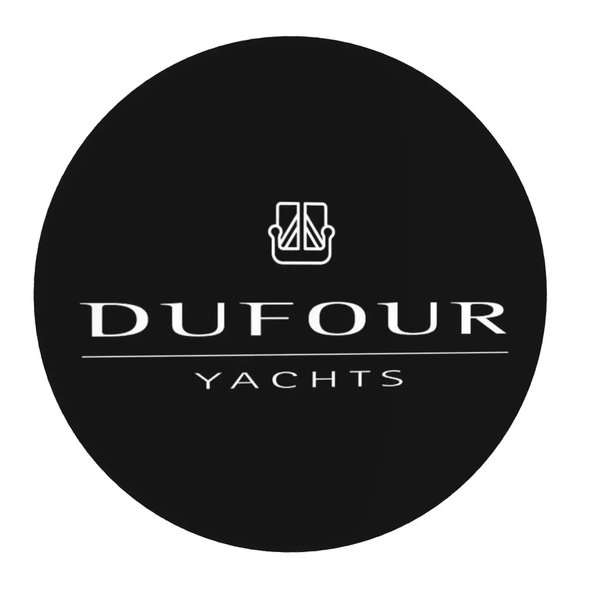 Dufour Yacht Round Mouse Pad Computer Keyboard Mouse Mat Gamer PC Desk Mat Office Accessories Table Mats