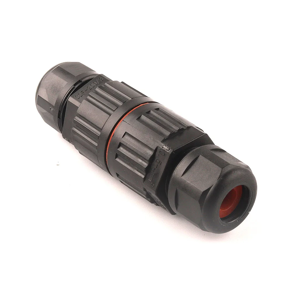 IP68 2/3/5 Pin Waterproof Connector Electrical Quick Cable Termination Adapter Wire Connector Screw Connection For LED Lights