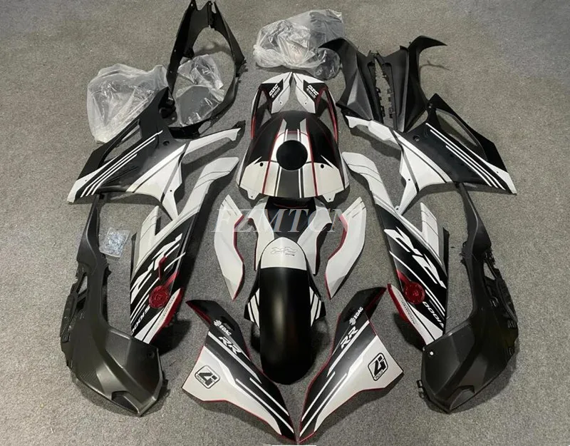 4Gifts New ABS Motorcycle Fairings Kit Fit For BMW S1000RR 2019 2020 2021 2022 2023 2024 Bodywork Set Custom Black White