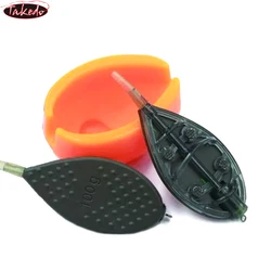 TAKEDO 70g 80g 90g 100g Bait Thrower Carp Feeder Carp Fishing Method Feeder And Mould Carp Fishing Tackle Set