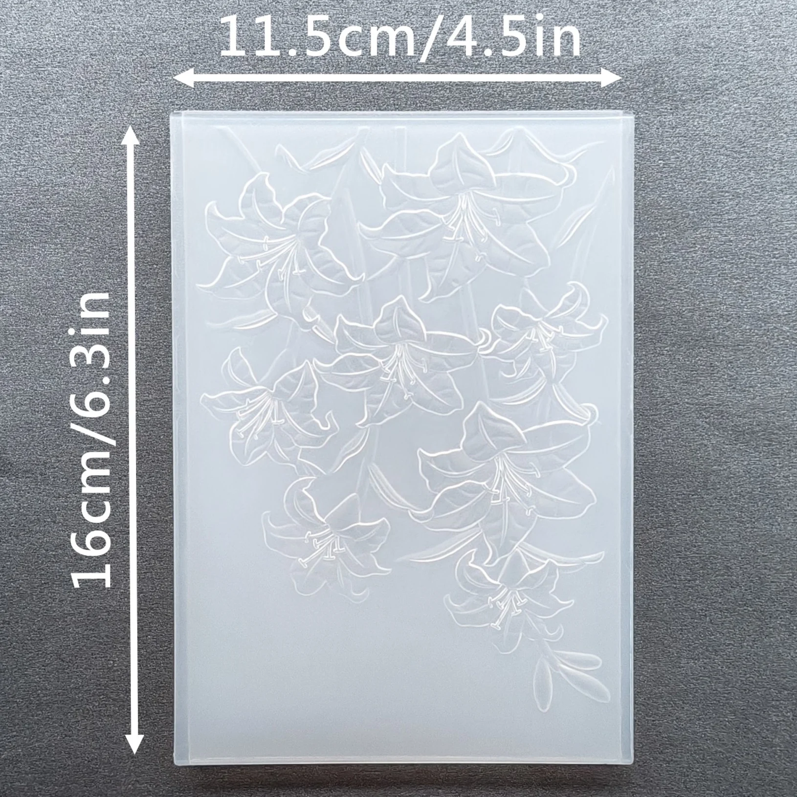 수직 백합꽃 릴리프 프레싱 보드 수제 DIY 카드 3D - 3D Printing Template 리뷰 및 가격