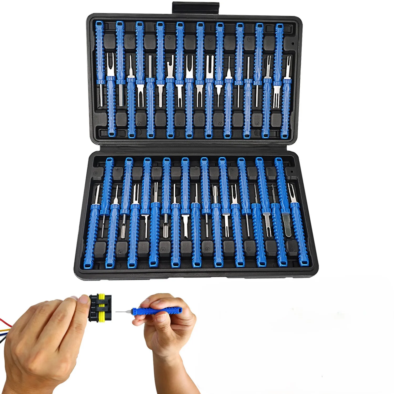 

Compact Stainless Terminal Extractor for Automotive Wire Connectors Lightweight Portable Needle Tools for Maintenance