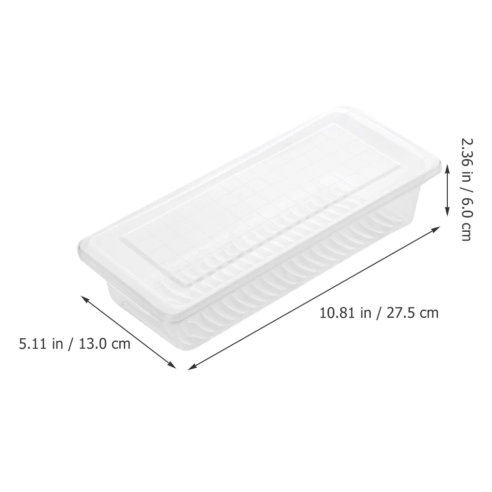 

Refrigerator Storage Containers Drain Plate Lid Vegetable Fruit Fridge Fruit Storage Keeper Box Fridge Freezer Organizer
