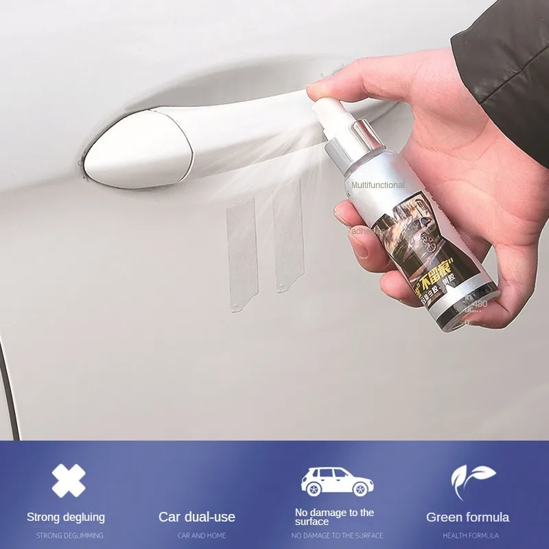 100ml Auto Car Sticker Remover Sticky Residue Remover Wall Sticker Glue Removal Car Glass Label Cleaner Adhesive Glue Spray