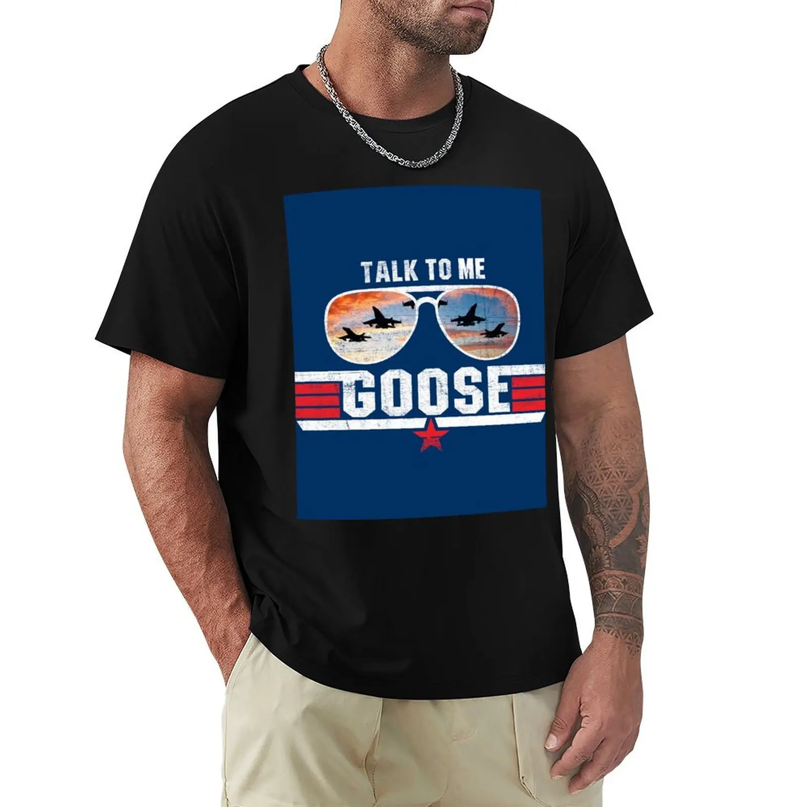 

Talk To Me Goose T-Shirt graphic t shirts luxury designer cheap stuff t shirt men 100℅ cotton
