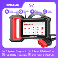 THINKCAR Thinkscan Plus S7 OBD2 Automotive Tools ABS SRS AC BCM Code Reader D-P-F EPB ADBLUE ODB OBD 2 Car Diagnostic Scanner