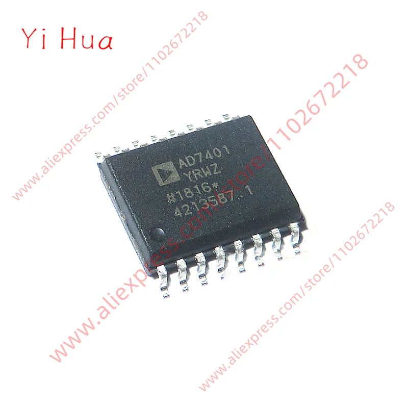 

1PCS New Original AD7401YRWZ Analog-to-Digital Converter AD7401YRWZ-REEL7 SOP-16 AD7401