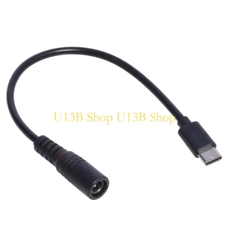U13B Type-C до постоянного тока кабель питания 5V 5,5 x 2,1 мм самки до USB C Кабель зарядки зарядки