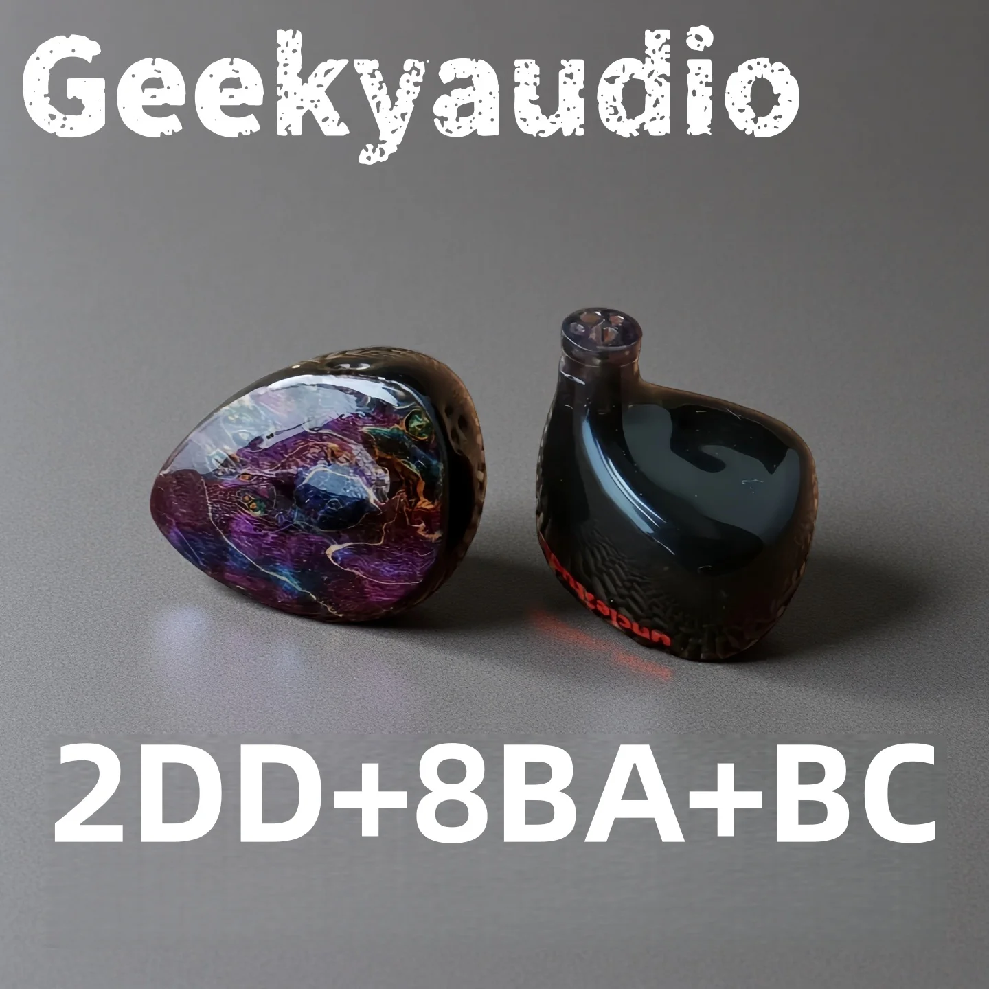 

Geekyaudio Dessert 2DD+8BA+BC Hybrid IEMs Hi-end Earphones in Ear Monitors Earbuds Hifi Headphones Audiophiles 2pin