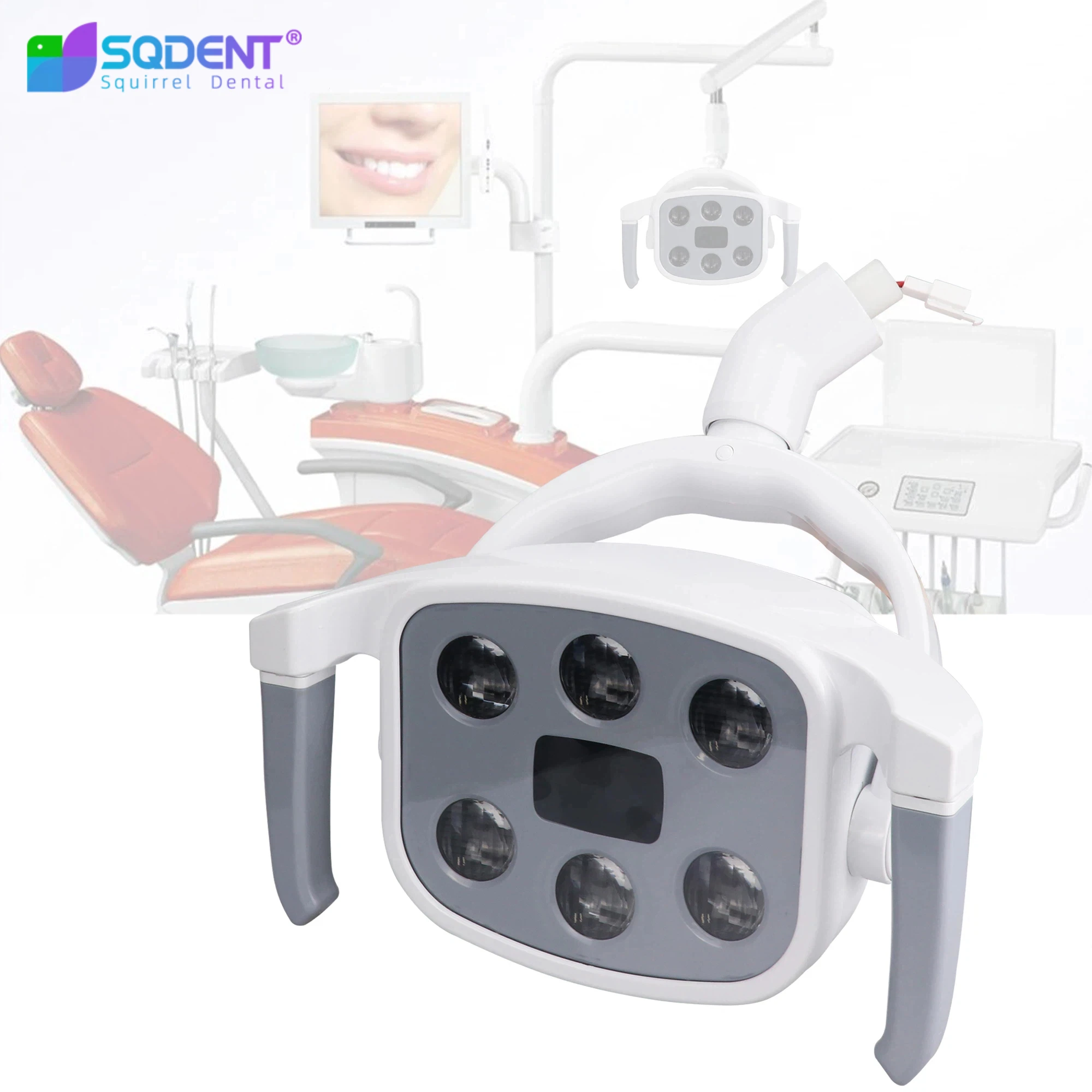 Dental Operation Lighting LED Lamp For Implant for Dental Chair Cold Light Shadowless Induction Lamp 22mm and 26mm