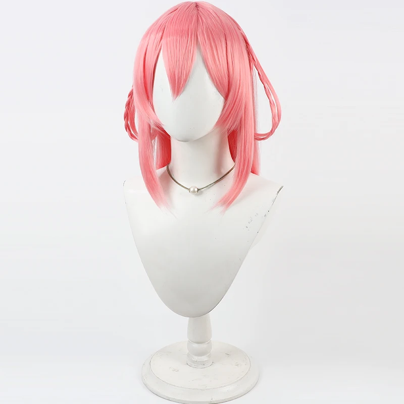 Peluca de Cosplay de princesa Connect Re Dive Yui Cos, accesorios para fiesta de Carnaval y Halloween, pelo sintético de fibra resistente al calor + gorro de peluca