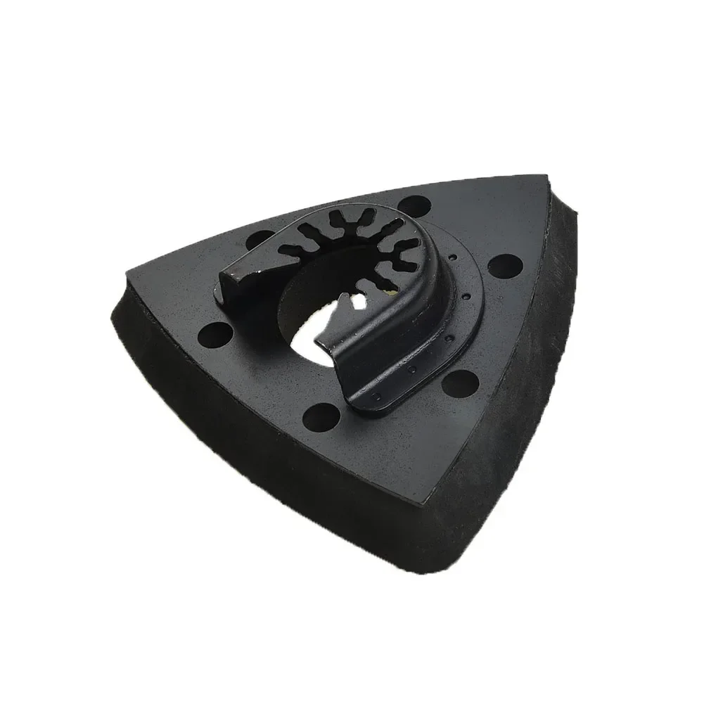 Almohadilla de lijado Triangular, hoja de sierra oscilante, disco de lijado al ras de 93mm para Fein, multiherramienta, piezas de herramientas de carpintería, 3 uds.