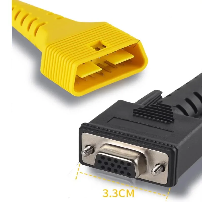 OBD OBDII 16 Pin 16Pin to DB15 Pin Connect Cable for Launch CR981 CR982 CR971 CR972 HTT EV17 Main Cable SRS Repairer Cable