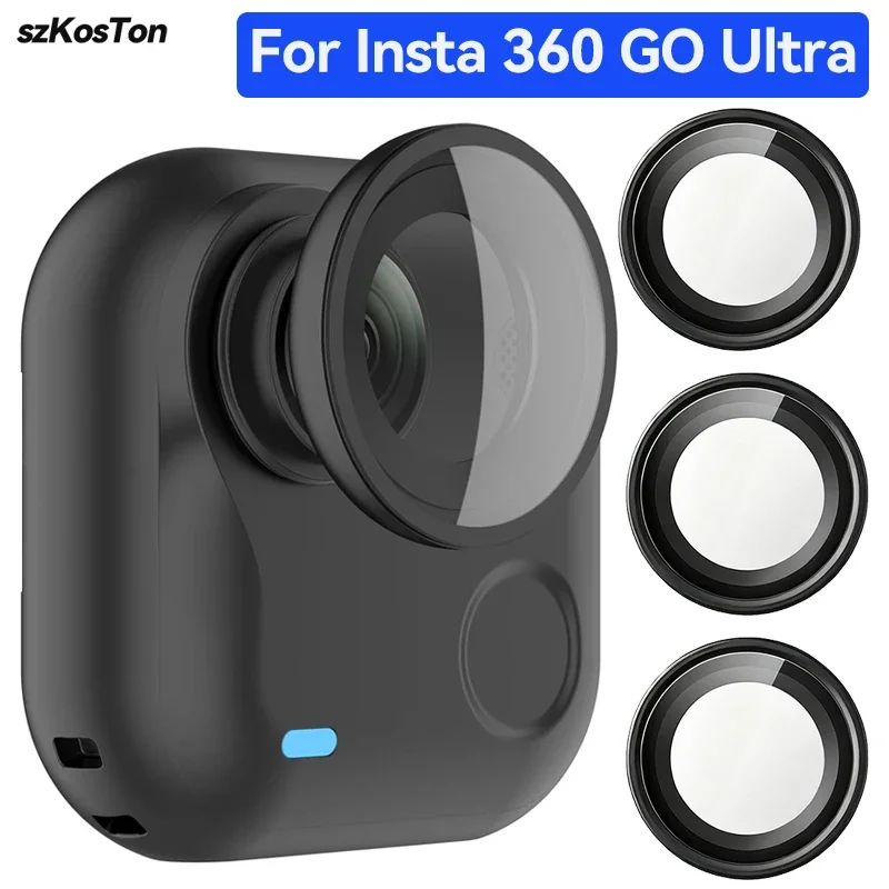 Abdeckung Objektiv Schutz Glas Für Insta 360 Gehen Ultra Action Kameras Len Filter HD Schutz Abdeckung Kappe Für Insta 360 Zubehör