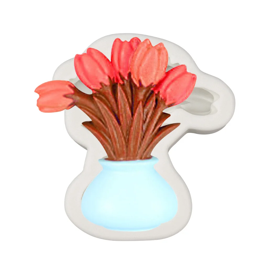 Mini Tulip Vase Sil…