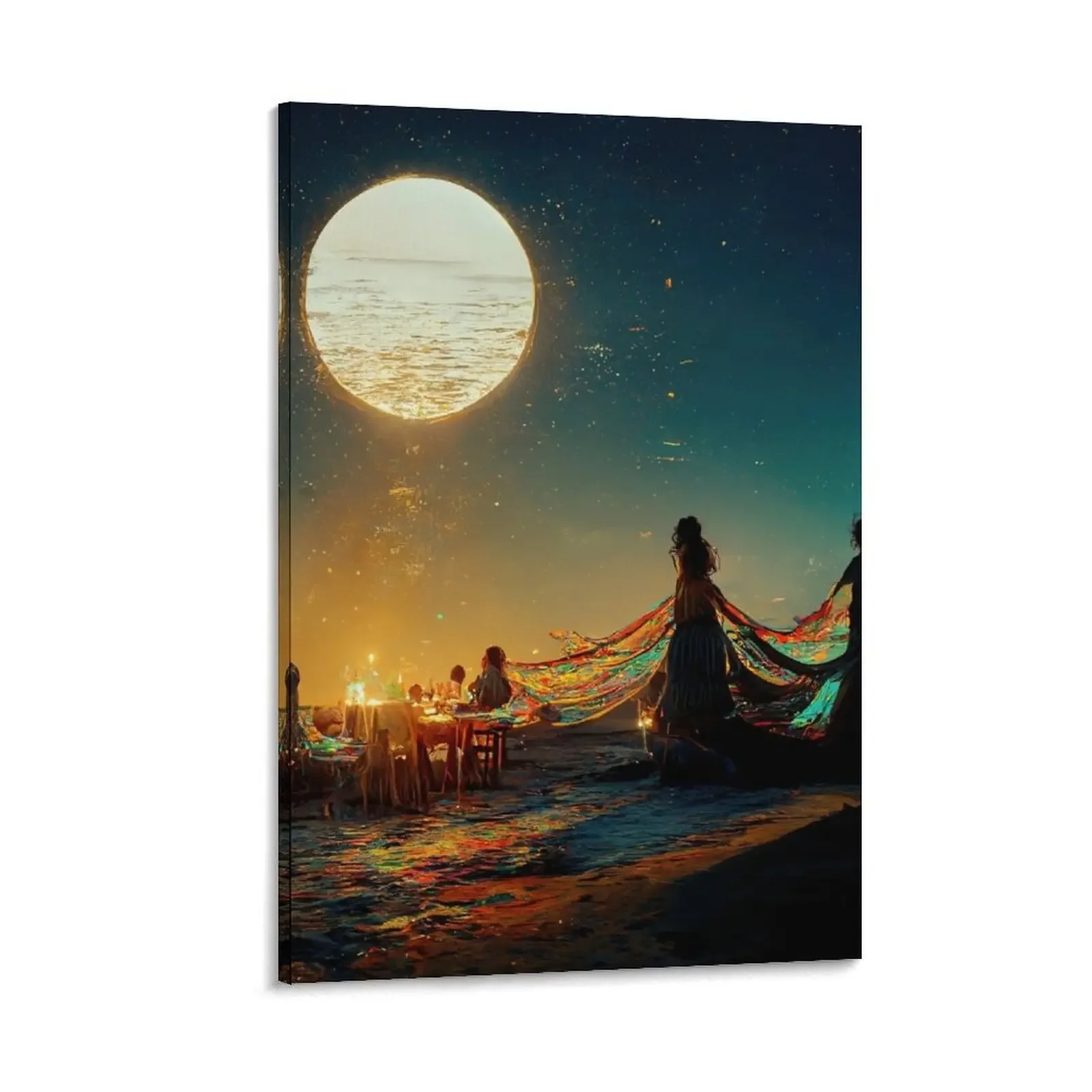 

Bohemian Gathering Canvas Painting Decoration for bedroom ornaments for home modern home decoration