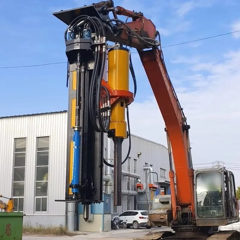 Integrated Hydraulic Rock Drill and Splitter Heavy Duty Rock Drilling & Splitting Machine for Quarrying