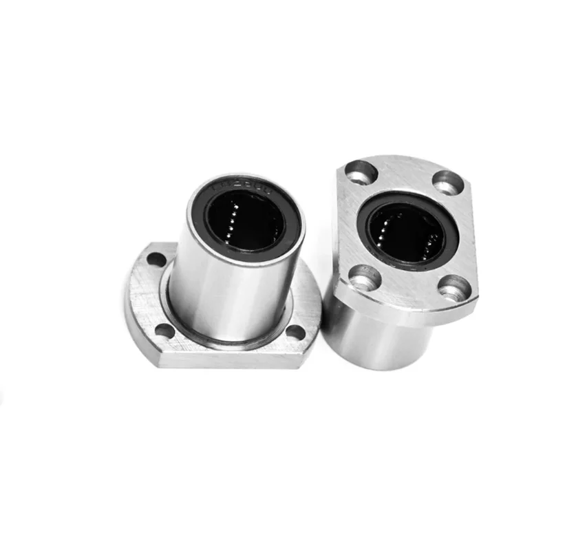 LMH LMHL Linear Motion Bearing Elliptical Flange Sleeve Bushing 1Pcs 10Pcs High Precision For Automation Equipment