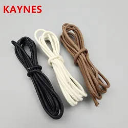 KAYNES Cloth-Covered Braided Guitar Wire - White-Black-Brown Electrics Vintage-Style Pushback Guitar Wire