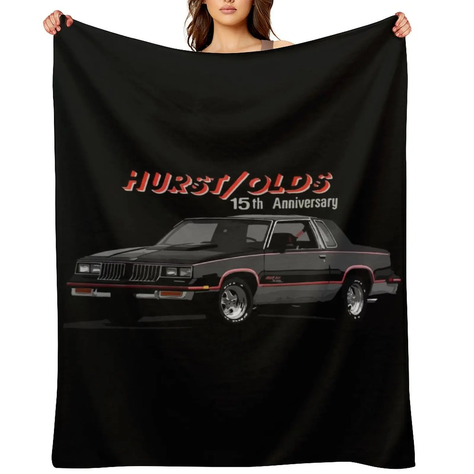 

1983 Hurst/Olds Cutlass Throw Blanket Polar heavy to sleep Shaggy Kid'S Blankets