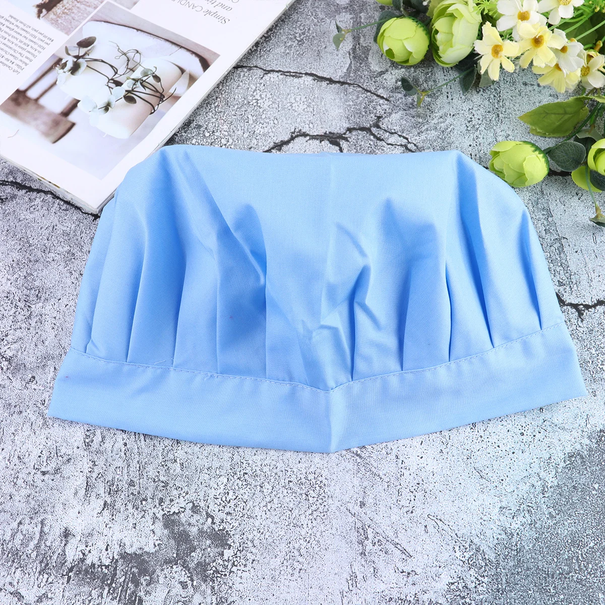 1Pcs Anti Hair Loss Kitchen Hat Chef Working Hat Practical Cotton Mushroom Design for Men Women Bakeries Kitchens Restaurants