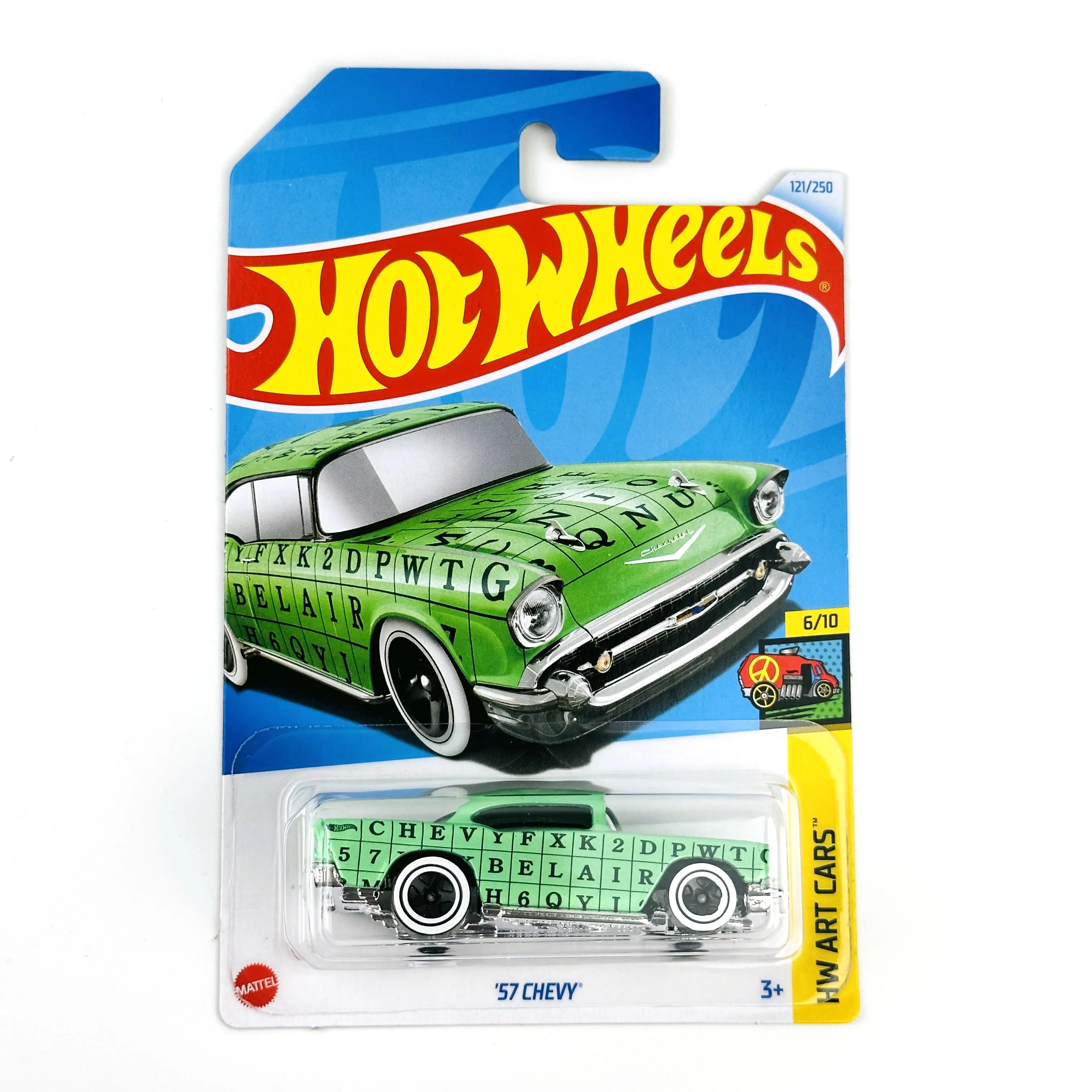 

2024-121 Hot Wheels Cars 57 CHEVY 1/64 Metal Die-cast Model Collection Toy Vehicles