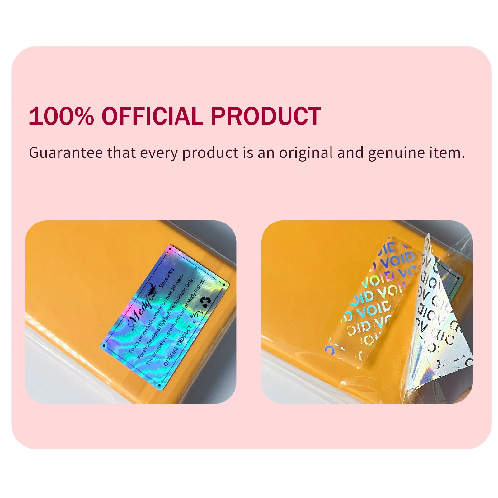 Medylashes Fox 4D Wimpernverlängerung Fluffy W-Shaped Air Series Fox Soft Natural Volume Fox Eye Lashes