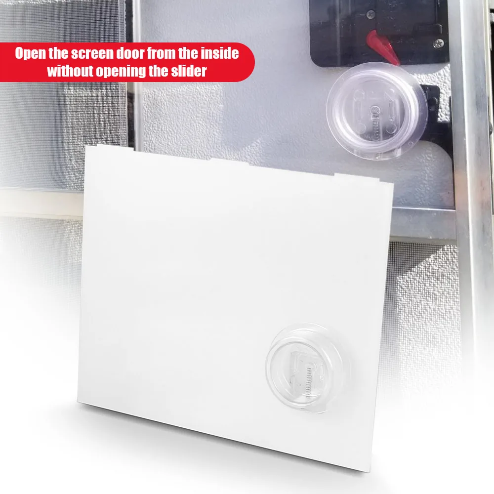 พลาสติกพร้อมปุ่มเปิด pintu Kasa RV พร้อมปุ่มเปิด