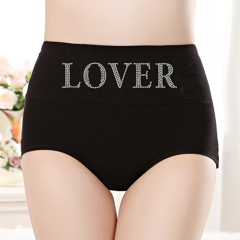 4Pcs/Set Sexy Female Underwear Women Set High Waist Lingeries for Woman Women\'s Panties Soft Lingerie Fitness Sports Briefs Cozy