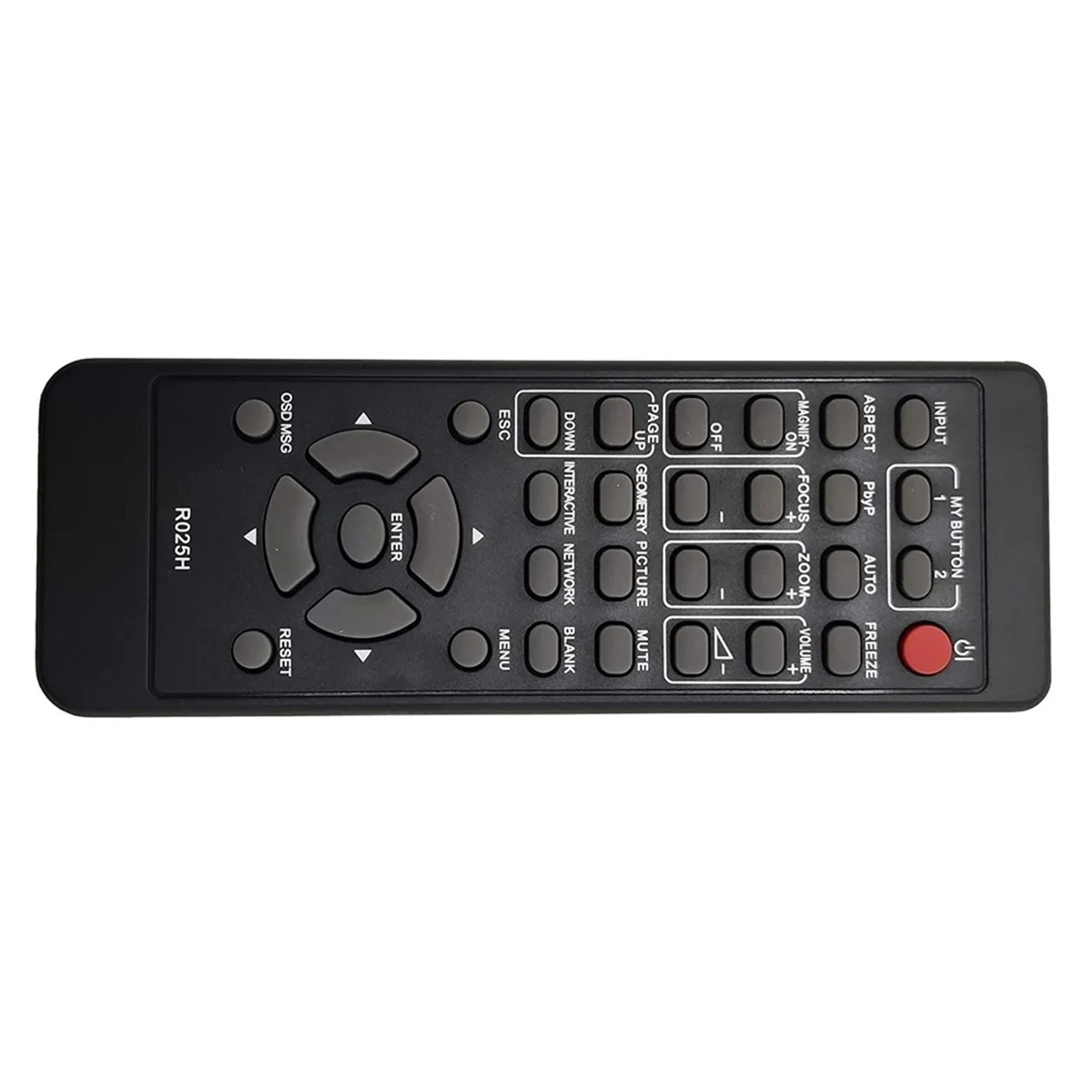 Remote Control R025H for Hitachi Projector CP-X5555 CP-X5550 CP-WX5505 CP-EW5001WN CP-EX3051WN LP-AW4001 LP-AW3