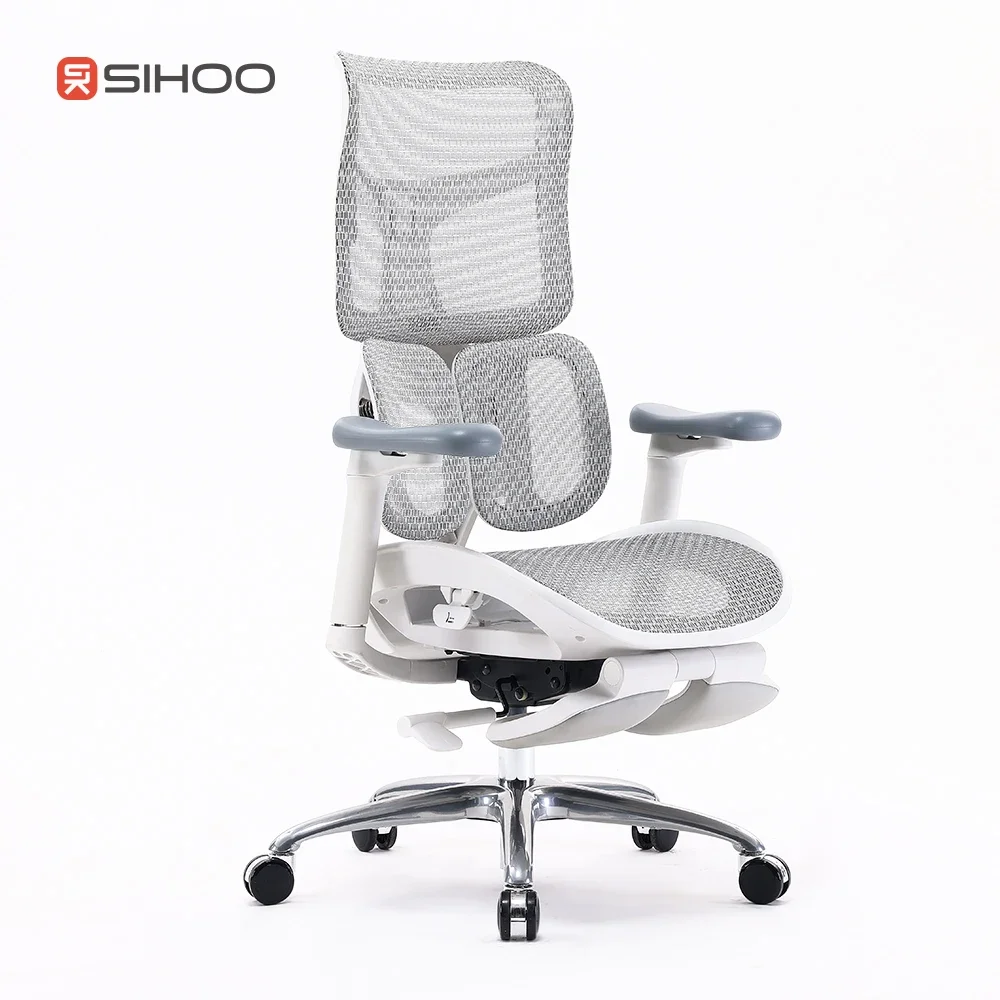 SIHOO office chair S100 Ergonomic Office Chair Pressure-Free Seat Cushion with footrest manager office chair