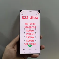 Display LCD AMOLED para Samsung Galaxy S22 Ultra 5G, Tela com Defeito, SM-S908B, DS, S908N, S908U, 6.8 