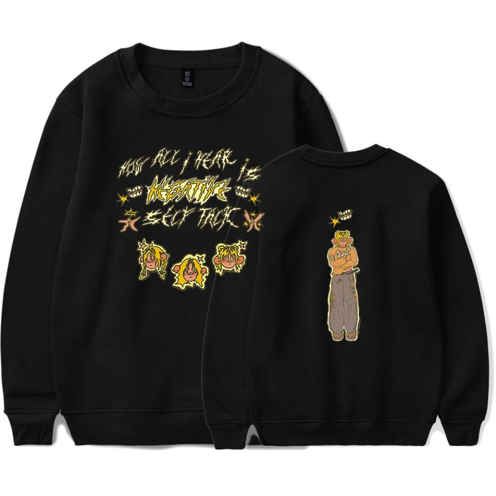 Camiseta de Manga Longa com Gola Redonda Hayley Williams HWAABP Tour Self Talk, Camiseta Casual Unissex para Mulheres e Homens