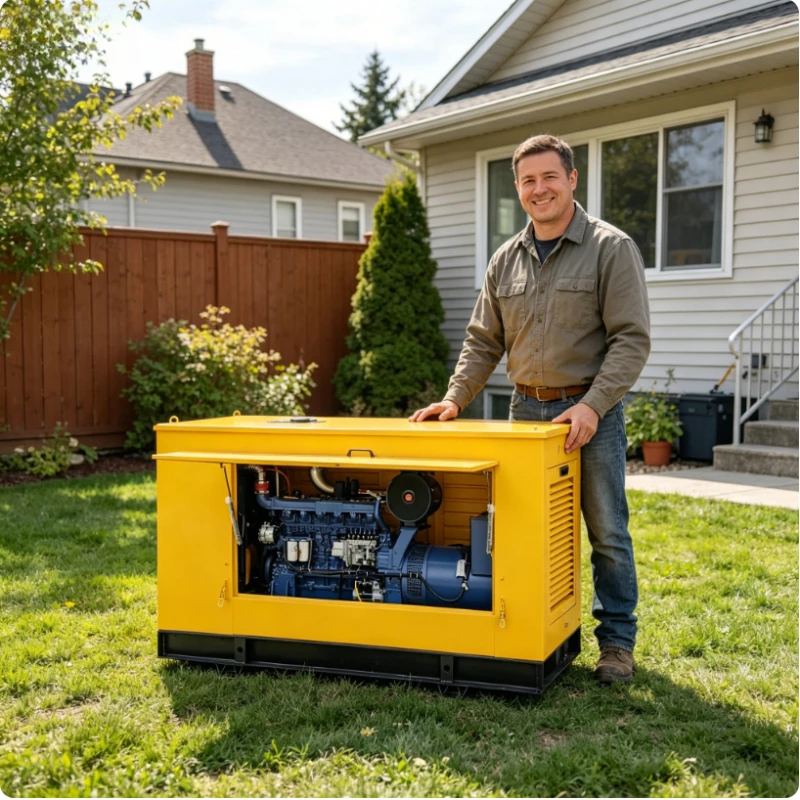 Silent Diesel Generator Set 100kW Three Phase Power Generator For Hospital Emergency Medical Standby Electricity Supply
