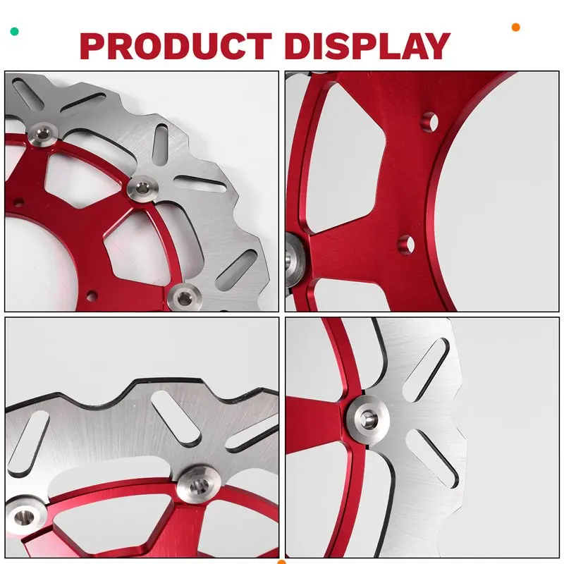 

Motorcycle Brake Disc 320Mm For Honda CR125 CR250 CRF250R CRF450R CRF250X CRF250R CRF450RX CRF 2002-2022 Front Floating Type-Boo