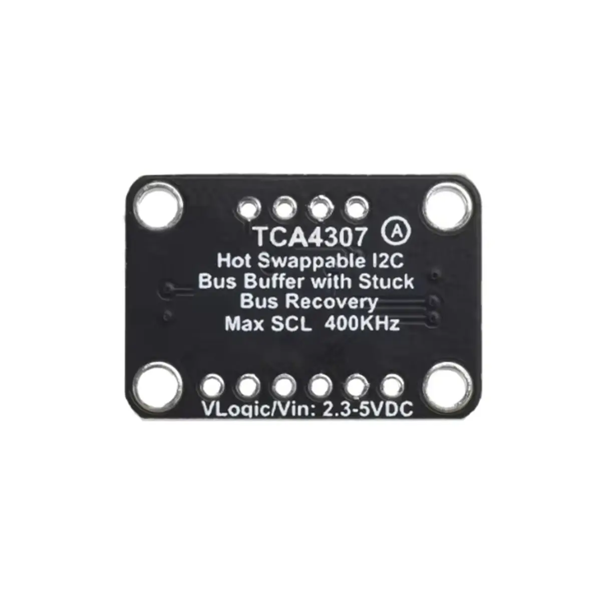TCA4307 Hot-Swappable Buffer Module Compatible with Stemma QT Qwiic Header Pins Without Soldering