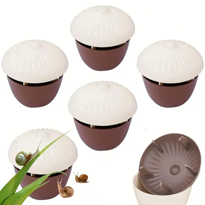 Snail Trap with Pinecone Design for Home, Kitchen, Bathroom, Garden, Vegetable Patch, Farm, and Plantation – Slug Catcher