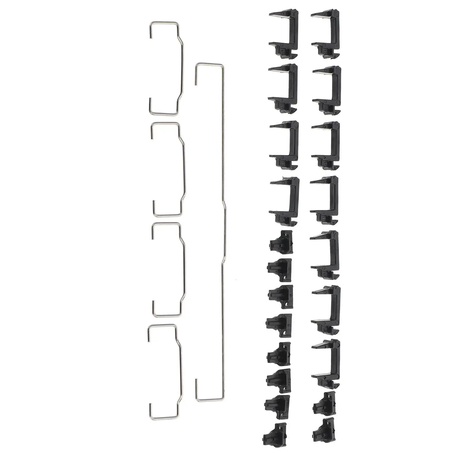 

Balance Kit 1x6.25u 4x2u Black Steel Stabilizers Keycap Mechanical Keyboard Diy Accessory Keyboard DIY Accessory