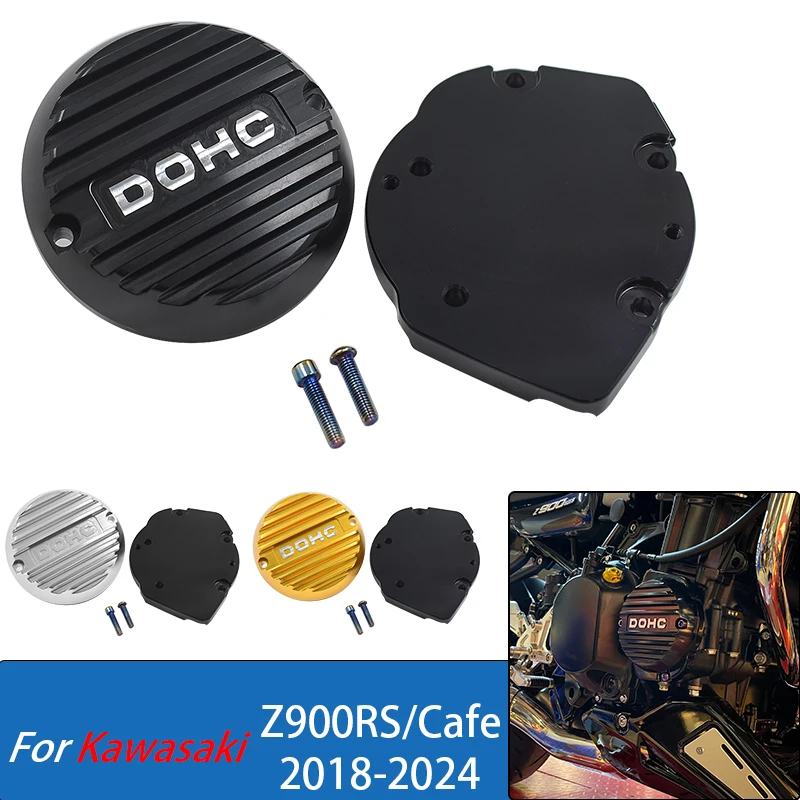

For Z900RS Cafe Engine Guard Cover For Kawasaki Z900 RS 2018-2024 Z 900RS Motorcycle Generator Stator Decorative Protection Case