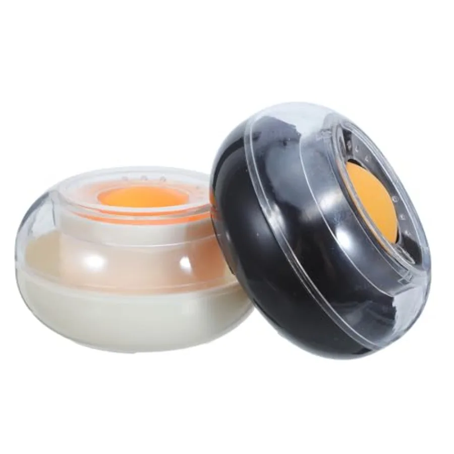 

2pcs Finger Moisteners for Money and Document Handling, Plastic Fingertip Moisturizer with Roll Ball, Easy Refilling, Prevent P
