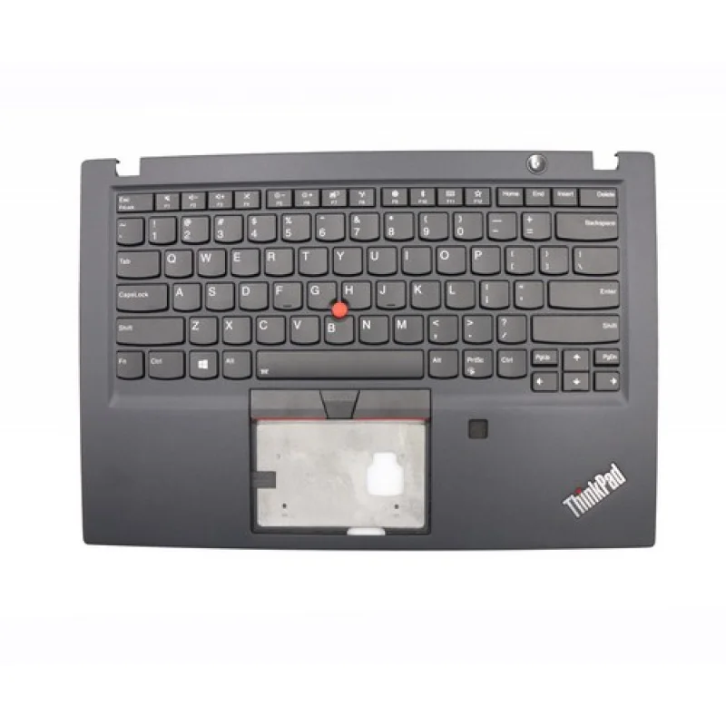 

A++ 02hm280 New For Lenovo ThinkPad T490S Palmrest US Keyboard Bezel Cover W/FP