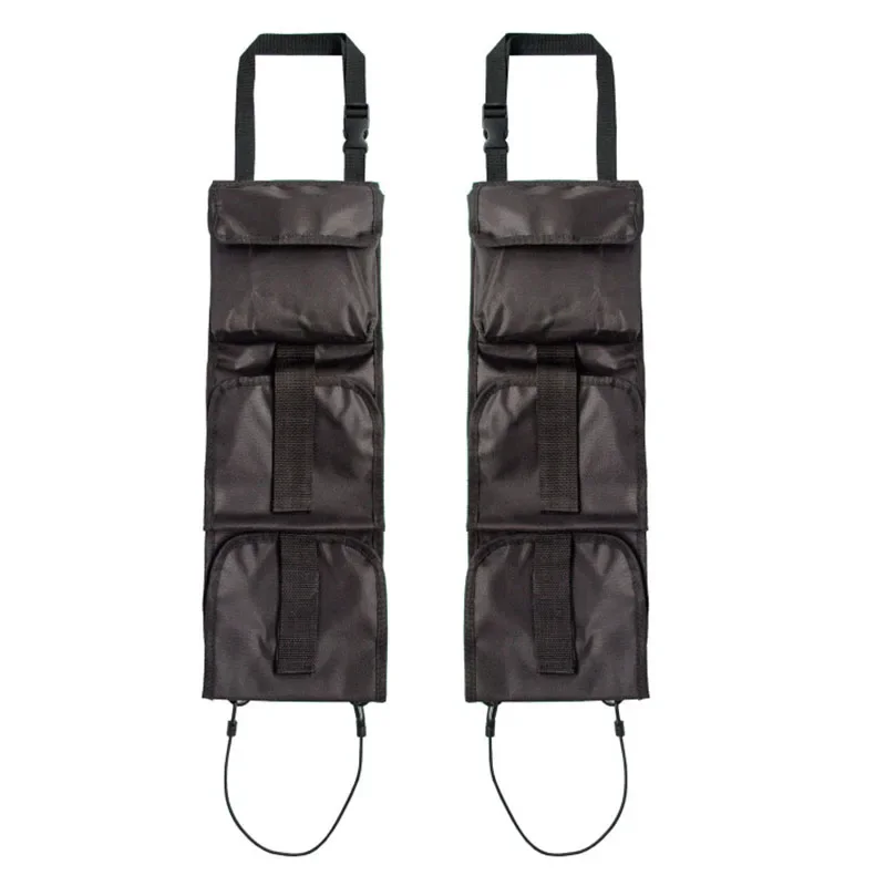 Vehicle Front Seat Storage Rifle sling Bag Back Seat Hanging Rifle Gun Holster Organizer Portable With Muti-pockets Sling Bag