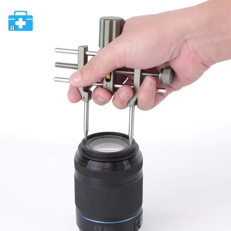 Clé à molette réglable pour objectif de 8 mm à 100 mm de largeur, outil d'ouverture pour appareil photo, outil de démontage