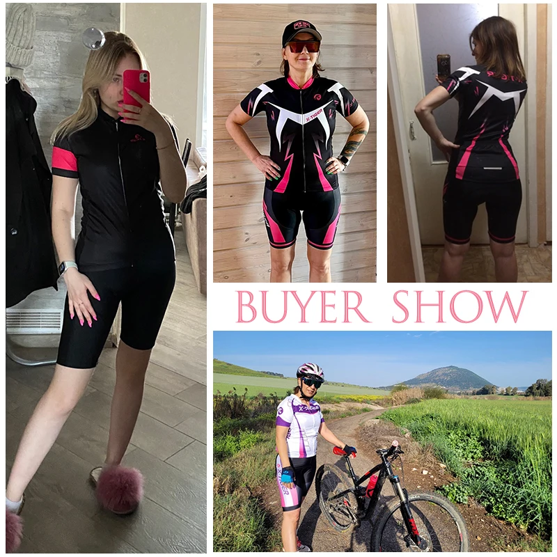 X-tiger femmes cyclisme maillot ensemble été Anti-UV cyclisme vélo vélo vêtements à séchage rapide VTT vêtements cyclisme ensemble
