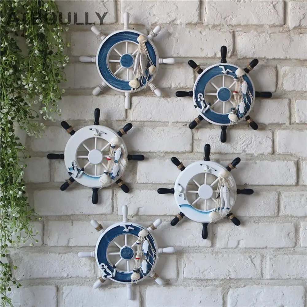 Beach Ship Wheel Decor 5